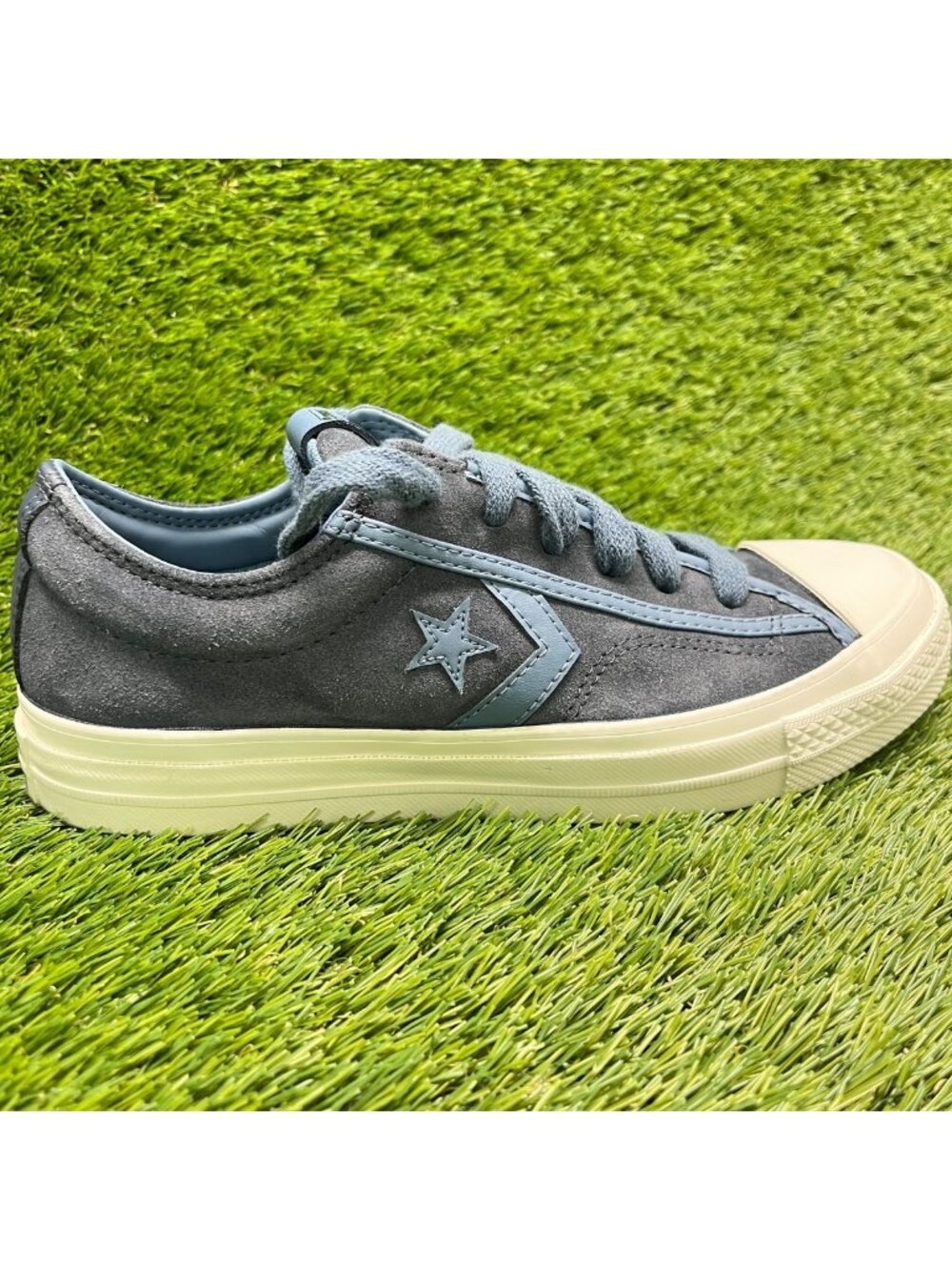 Converse Star Player 76 OX Low Womens Size 8 Blue White Athletic Shoes Sneakers